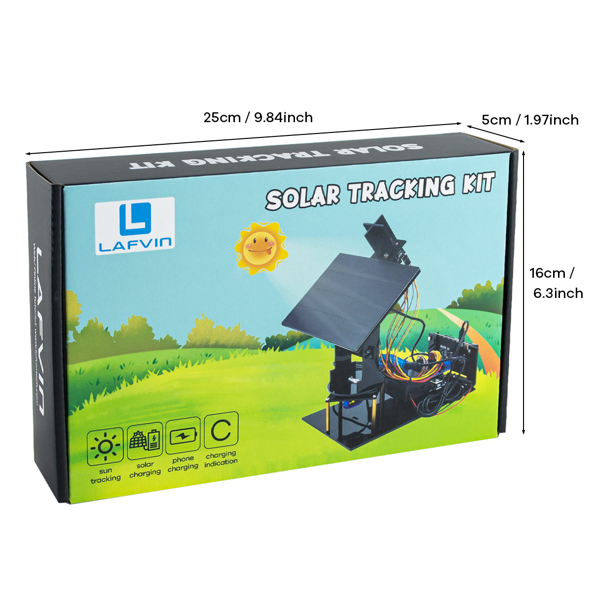LAFVIN Solar Tracking Starter Kit for Arduino Project DIY Solar Panel Tracking Kit Tracker System Electronic Kit