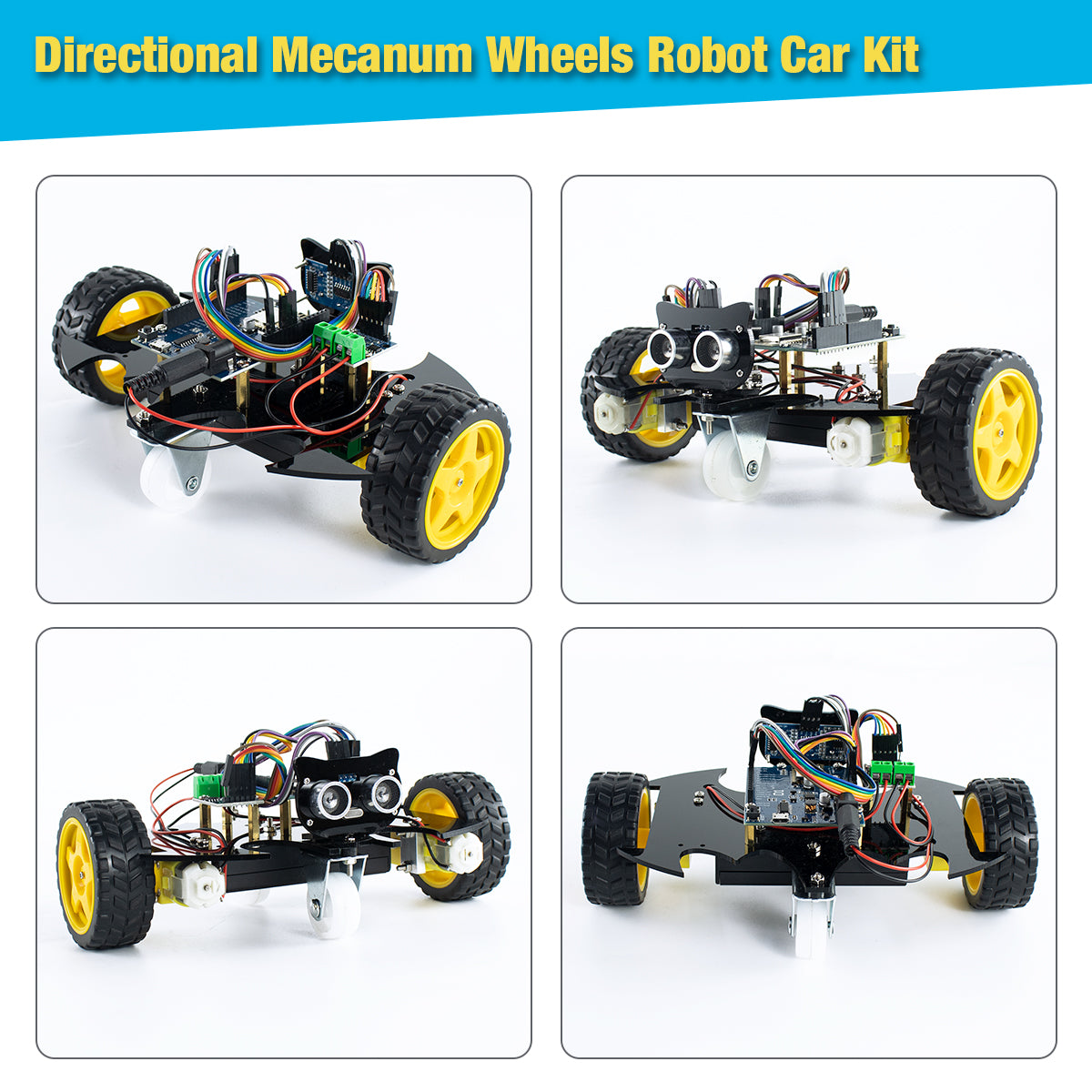 LAFVIN 2WD Smart Robot Car Chassis Kit for Arduino Project DIY Electronic Educational Automation Robot Car