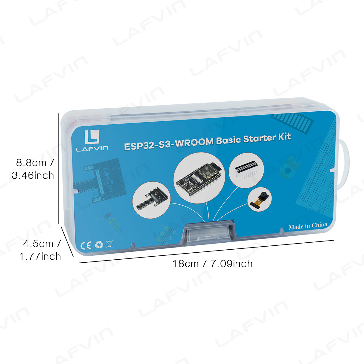 LAFVIN Basic Starter Kit for ESP32-S3-WROOM for Arduino IDE Programming Learning Kit with Tutorial