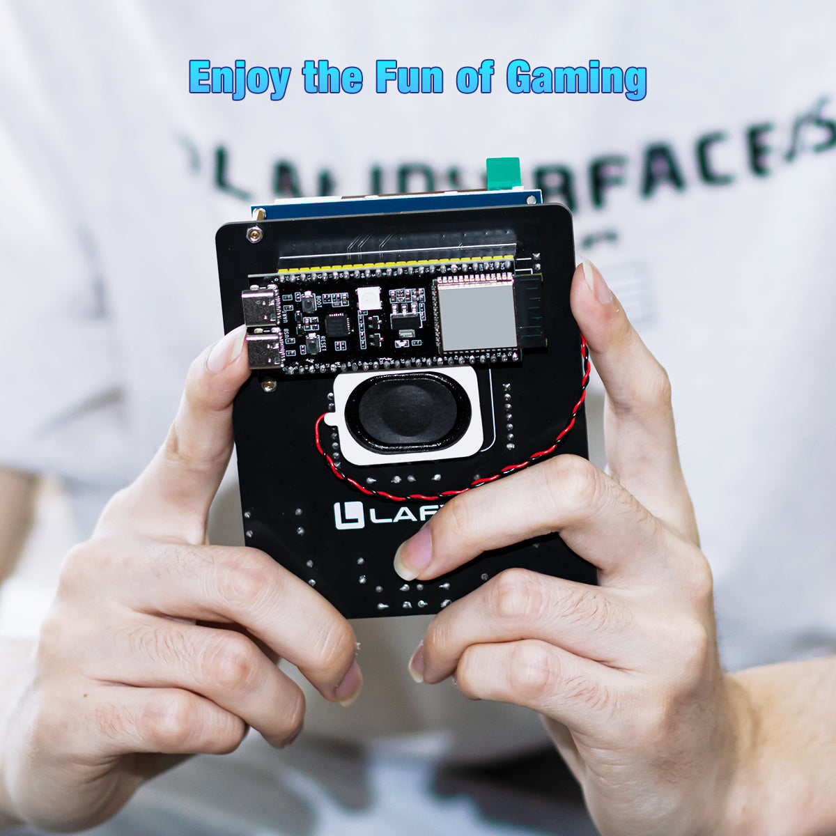 LAFVIN ESP32S3 Retro Game Console Kit with 2.4-inch TFT-SPI Screen Integrated Circuit DIY Programming Kit