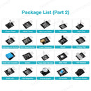 45 in 1 Sensor Module Starter Kit Sensor Module Starter Learning Suit Better Than 37 in 1 Sensor Kit for Arduino