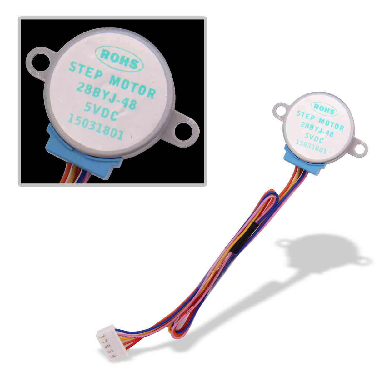 5Pcs/set 28BYJ-48 ULN2003 5V Stepper Motor + ULN2003 Driver Board for Arduino
