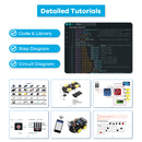 LAFVIN Robotic Starter Kit for Arduino Multi-function Robot Car DIY Electronic Kit with LCD Display