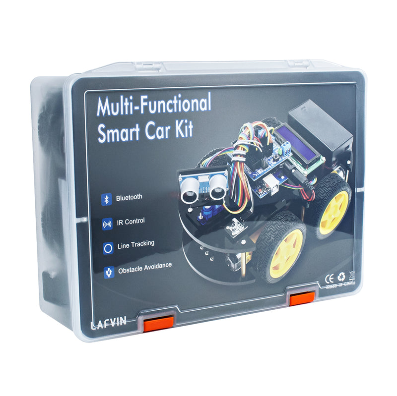 LAFVIN Robotic Starter Kit for Arduino Multi-function Robot Car DIY El
