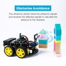 LAFVIN Robotic Starter Kit for Arduino Multi-function Robot Car DIY Electronic Kit with LCD Display