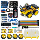 LAFVIN Robot Car Kit for Arduino for UNO R3 Programming Project 4WD Robotic Kit DIY Automation Toy Car Set with Tutorial
