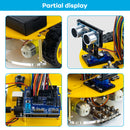 LAFVIN Robot Car Kit for Arduino for UNO R3 Programming Project 4WD Robotic Kit DIY Automation Toy Car Set with Tutorial
