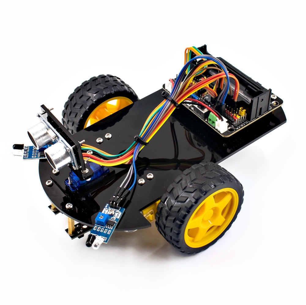 LAFVIN Multi Smart Robot Car Kit for Microbit Robot Intelligent and Educational Car Robotic Kit with Tutorial