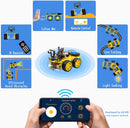 LAFVIN 4WD Smart Robot Car Kit Upgraded V2.0 for Arduino Starter Set STEM Intelligent Robot Car