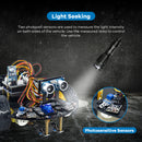 LAFVIN Smart Robot Car for Arduino 2WD Chassis Robot Car Kit  DIY Robotic Car Programming Codes for Learning and Educational Complete Set