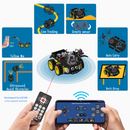 LAFVIN Mechanical 4WD Robot Arm Car Kit for Arduino Robot Car Robot Arm Programmable STEM Toys/Support Android