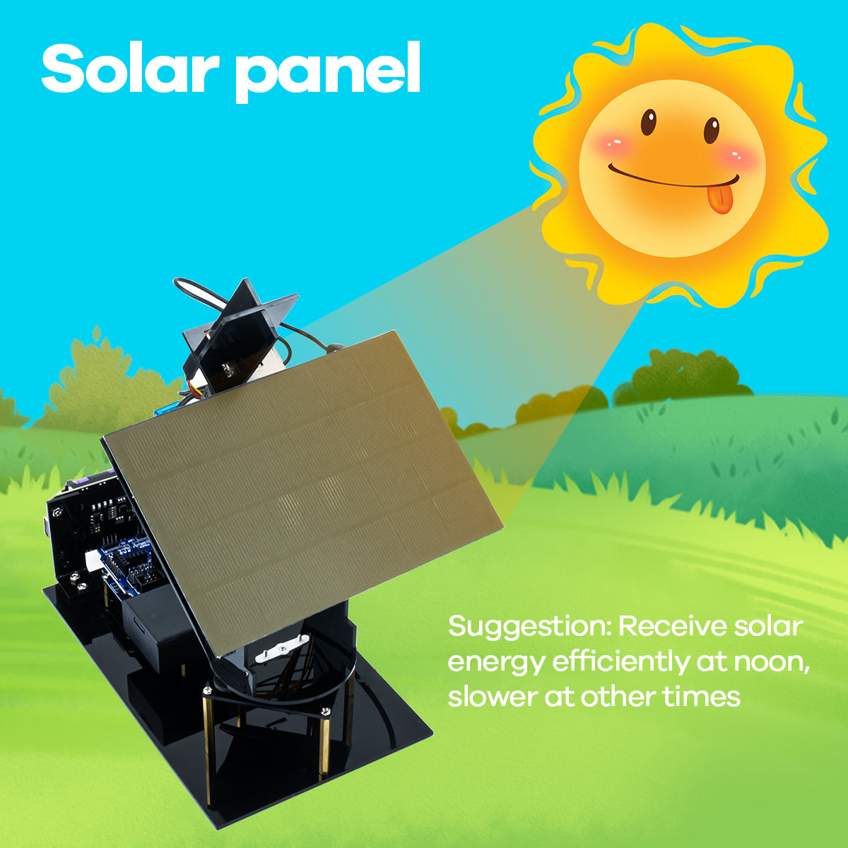 LAFVIN Solar Tracking Starter Kit for Arduino Project DIY Solar Panel Tracking Kit Tracker System Electronic Kit