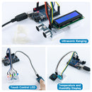 LAFVIN Sensor Module Starter Kit Sensor Blocks for Arduino with R3 Board, 0.96" OLED 1602 LCD Module, Breadboard, with Tutorial