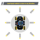 LAFVIN 4WD Mecanum Robot Car for Arduino Robot Car Kit Smart DIY UNO R3 Project
