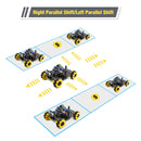 LAFVIN 4WD Mecanum Robot Car for Arduino Robot Car Kit Smart DIY UNO R3 Project
