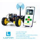 LAFVIN 4WD Smart Robot Car ESP32 Camera Wifi Automation Kit for Arduino ESP Robot with Codes Tutorial Complete Learning Kit