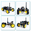 LAFVIN 4WD Smart Robot Car ESP32 Camera Wifi Automation Kit for Arduino ESP Robot with Codes Tutorial Complete Learning Kit