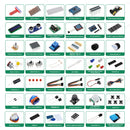 LAFVIN Super Starter Kit for Raspberry Pi Raspberry Pi 5/4/4B/3B/3B+,Python C Java Scratch ,with Tutorial Beginner Kit
