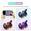 LAFVIN Robot Car Kit for Raspberry Pi 4WD Smart Car Kit with Cam Module Python Programming DIY Projects Kit