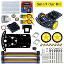 LAFVIN 2WD Robot Smart Car Chassis Kits Diy Kit for Arduino Education Robot Smart Car Kit