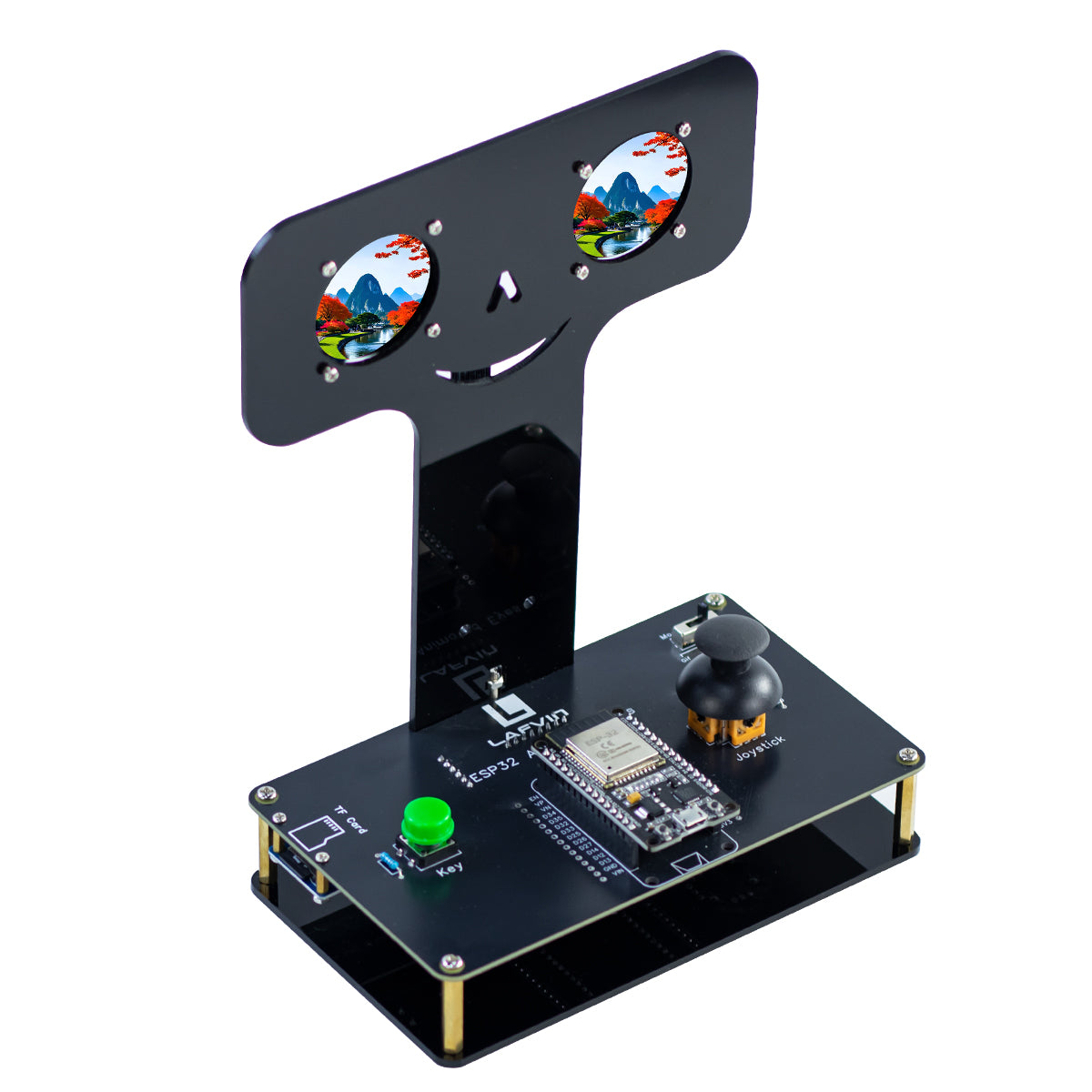 LAFVIN Bionic Eye Robot Kit with ESP32-DEVKIT-V1 Controller Module Programming, Programmable Kit, Includes Expansion Board