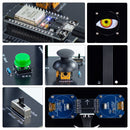 LAFVIN Bionic Eye Robot Kit with ESP32-DEVKIT-V1 Controller Module Programming, Programmable Kit, Includes Expansion Board 3 sold