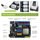 LAFVIN ESP32 IoT Learning Kit,ESP32 Core Controller Board with Multifunction Sensor Blocks,RFID Sensing Module,PIR Sensor Module