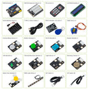 LAFVIN ESP32 IoT Learning Kit,ESP32 Core Controller Board with Multifunction Sensor Blocks,RFID Sensing Module,PIR Sensor Module
