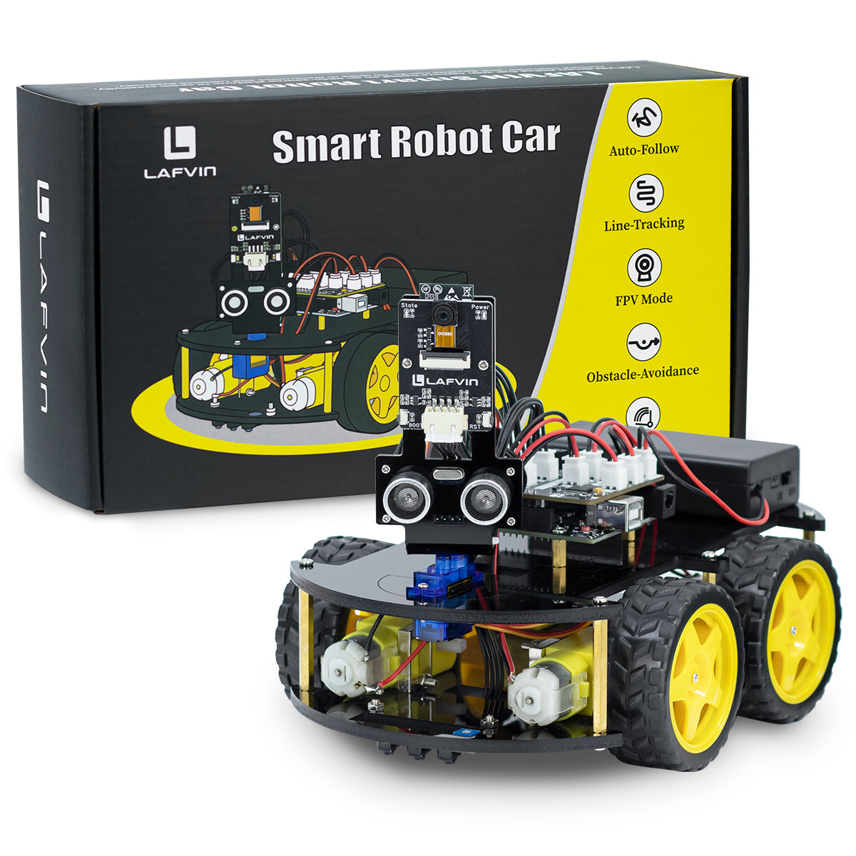 Smart Robot Car with Camera