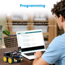 LAFVIN Smart Robot Car with Camera ESP32 S3 WROOM for Arduino Remote-controlled Robot Car DIY Assembly Programming Learning Kit