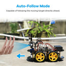LAFVIN Smart Robot Car with Camera ESP32 S3 WROOM for Arduino Remote-controlled Robot Car DIY Assembly Programming Learning Kit