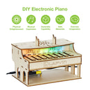 LAFVIN DIY ESP32 Electronic Piano Kit Robot Starter Automation Projects Wooden Piano Music Learning Kit