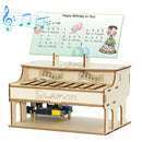 LAFVIN DIY ESP32 Electronic Piano Kit Robot Starter Automation Projects Wooden Piano Music Learning Kit