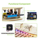 LAFVIN DIY ESP32 Electronic Piano Kit Robot Starter Automation Projects Wooden Piano Music Learning Kit