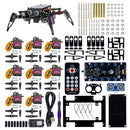 LAFVIN Quadruped Bionic Spider Robot Kit with ESP8266 Controller,4-Legged Programmable Bionic Crawling Robot Kit