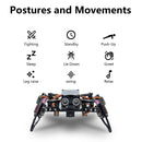 LAFVIN Quadruped Bionic Spider Robot Kit with ESP8266 Controller,4-Legged Programmable Bionic Crawling Robot Kit