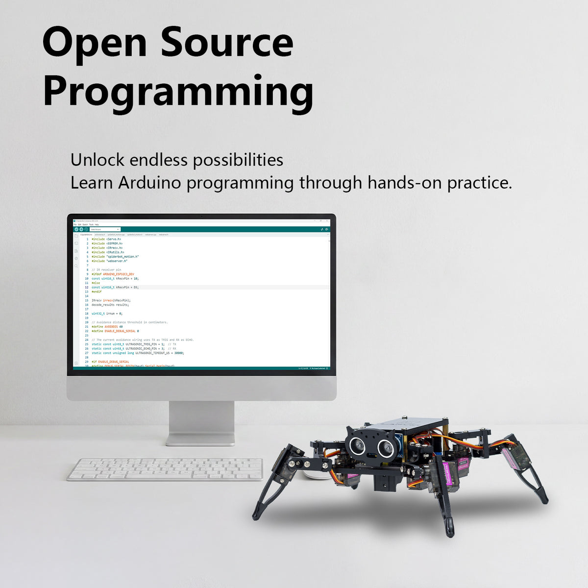 Quadruped Bionic Spider Robot Kit
