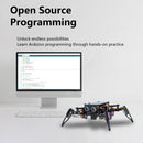 LAFVIN Quadruped Bionic Spider Robot Kit with ESP8266 Controller,4-Legged Programmable Bionic Crawling Robot Kit