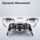 LAFVIN Quadruped Bionic Spider Robot Kit with ESP8266 Controller,4-Legged Programmable Bionic Crawling Robot Kit