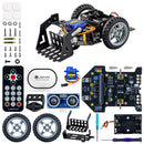 LAFVIN Micro:Bit-Smart Car 2WD Programmable DIY Robotics Kit STEM Educational Coding Building Kit for Students Beginners
