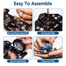LAFVIN Micro:Bit-Smart Car 2WD Programmable DIY Robotics Kit STEM Educational Coding Building Kit for Students Beginners
