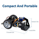 LAFVIN Micro:Bit-Smart Car 2WD Programmable DIY Robotics Kit STEM Educational Coding Building Kit for Students Beginners