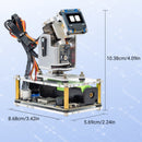 LAFVIN ESP32-S3 Desktop AI Gimbal Robot DIY Electronic Project Kit Desktop Robot Supports Gesture Recognition and Intelligent Voice Interaction Functions