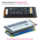 LAFVIN 2.13inch E-Ink Paper HAT Display Module Electronic Whiteboard NVMe M.2 SSD PCIe Compatible with Raspberry Pi 5/4B/3B+/3B/2B/A+/Zero W//Zero 2 W