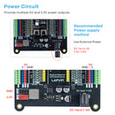 LAFVIN Breakout Board for ESP32/ESP32-S3 WROOM Module Sensor Blocks, Terminal Block Shield HAT with Pin Header