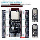 LAFVIN Breakout Board for ESP32/ESP32-S3 WROOM Module Sensor Blocks, Terminal Block Shield HAT with Pin Header