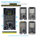 LAFVIN Breakout Board for ESP32/ESP32-S3 WROOM Module Sensor Blocks, Terminal Block Shield HAT with Pin Header