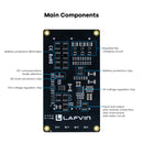LAFVIN Uninterruptible Power Supply (UPS) Module for Raspberry Pi/Jetson Nano Supports Charging and Power Output at The Same Time 3S & 5V 5A Output