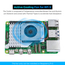 LAFVIN POE HAT for Raspberry Pi 3B+/4B/5 Power Over Ethernet Expansion Board