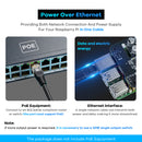 LAFVIN POE HAT for Raspberry Pi 3B+/4B/5 Power Over Ethernet Expansion Board